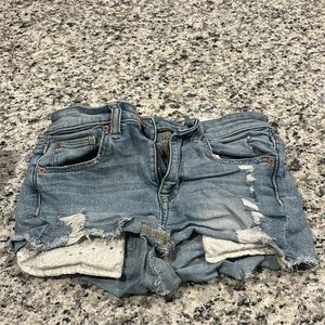 american eagle jean shorts
